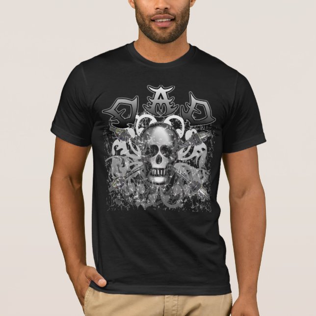 Cool DAD in Heavy Metal Style Tshirts and Gifts (Front)