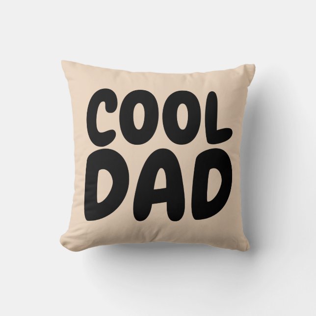 COOL DAD THROW PILLOW (Front)