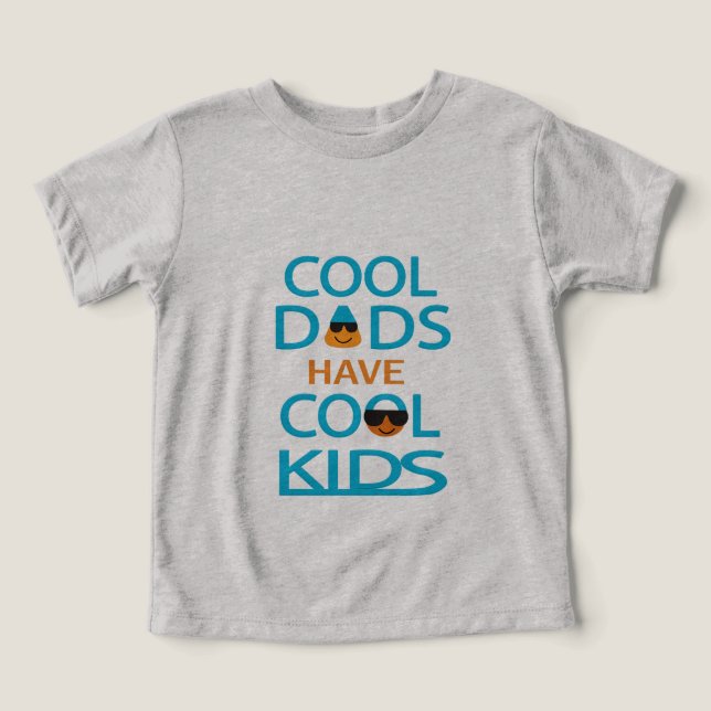 cool dad toddler t-shirt (Design Front)