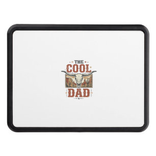 Cool Dad Western Longhorn Skull Vintage Shirt Desi Hitch Cover