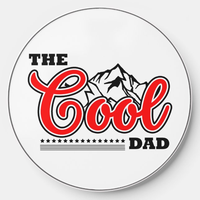 Cool Dad Wireless Charger (Front)