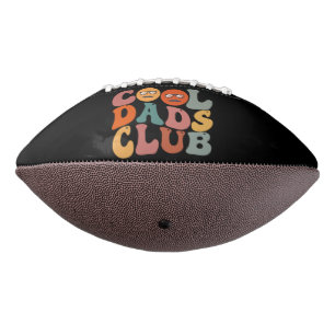 Cool Dads Club Dad Father's Day Retro Groovy Football