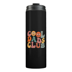 Cool Dads Club Dad Father's Day Retro Groovy Thermal Tumbler
