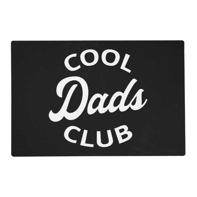 Cool Dads Club I Placemat (Front)