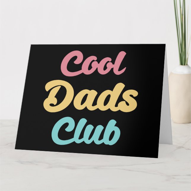 Cool Dads Club II Card (Front)
