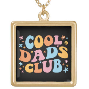 Cool Dads Club III Gold Plated Necklace