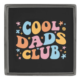Cool Dads Club III Gunmetal Finish Lapel Pin