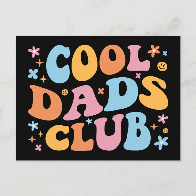 Cool Dads Club III Postcard (Front)