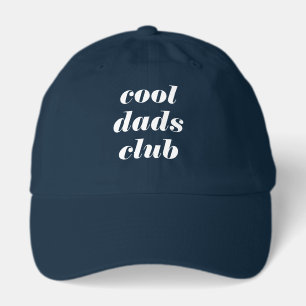 Cool Dads Club Modern Simple Hat For Dad