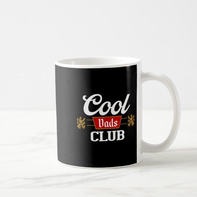 Cool Dads Club Shirt Father's Day From Daughter So Coffee Mug (Right)