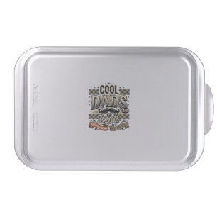 Cool Dads Club Vintage Engraving Dad Shirt Design_ Cake Pan