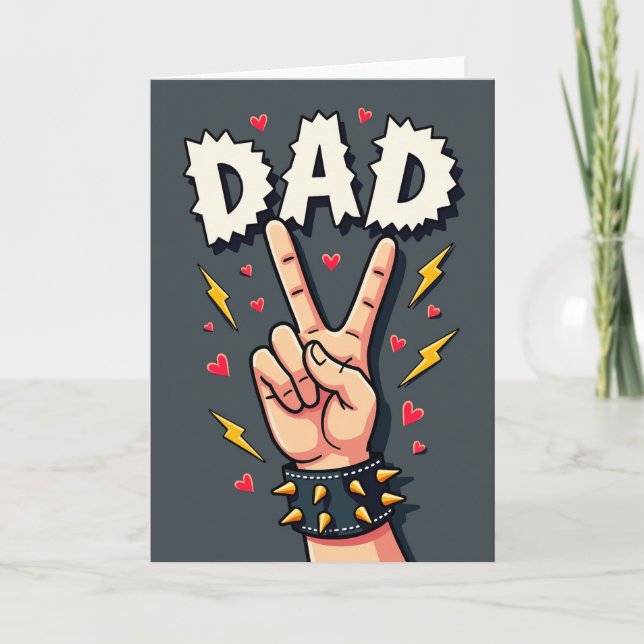 Cool Dads Victory Hand Card (Front)