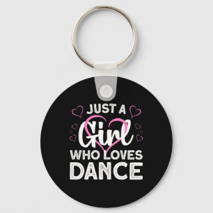 Cool Dance Art For Women Teen Girl Jazz Dancing Cl Keychain