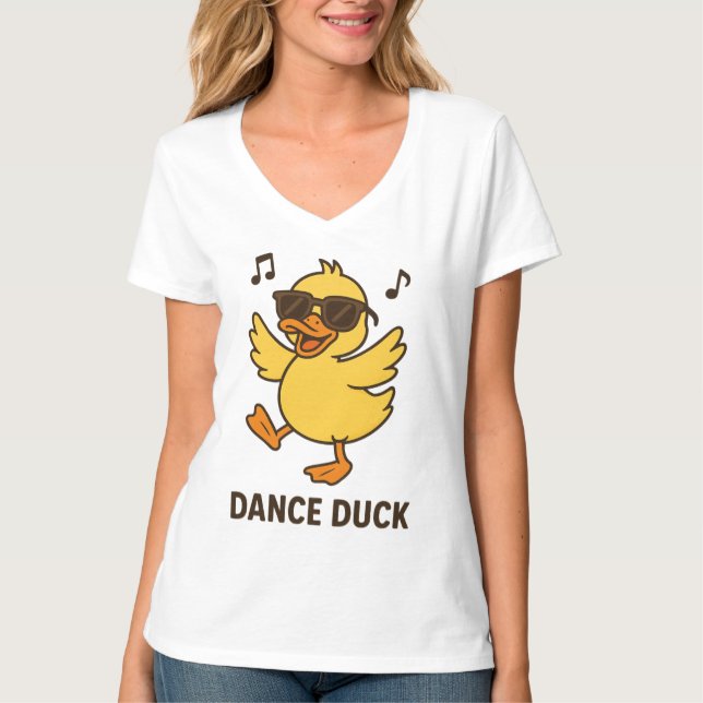 Cool Dancing Duck T-Shirt (Front)