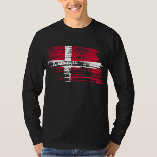 Cool Danish flag design T-Shirt