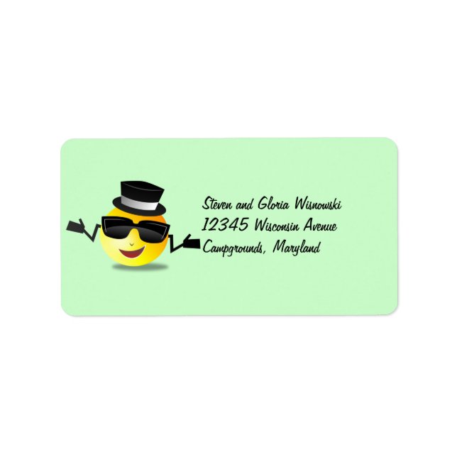 Cool Dapper Label (Front)
