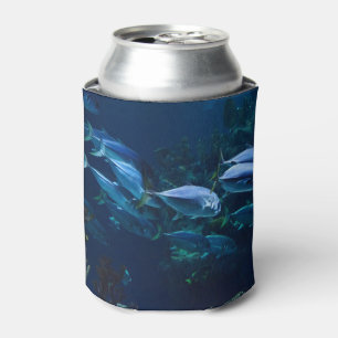 Cool Dark Aquarium Fish Shoal Can Cooler