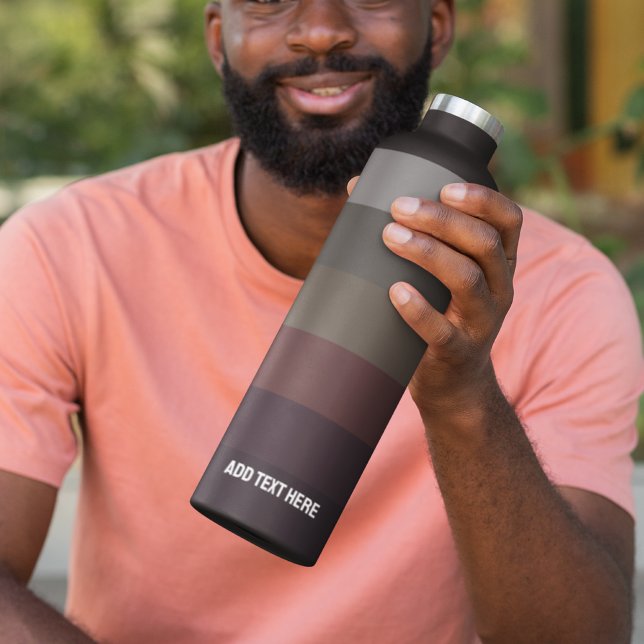 Cool Dark Color Combinations Water Bottle (Creator Uploaded)