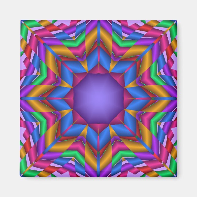 Cool decorative starry magnet (Front)
