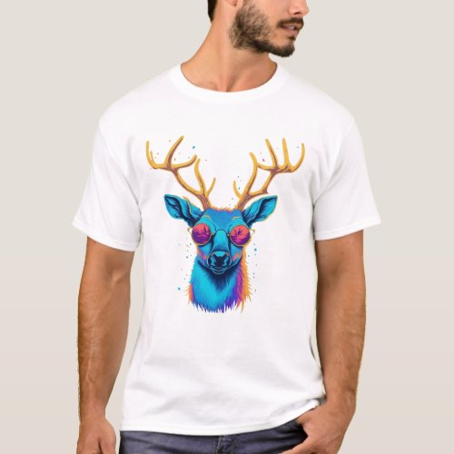 Cool deer T_Shirt