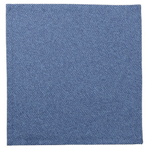Cool Denim Blue Jeans Cloth Napkin