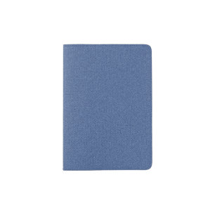 Cool Denim Blue Jeans Passport Holder