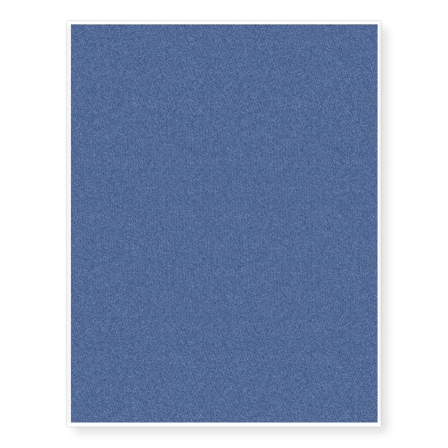 Cool Denim Blue Jeans Temporary Tattoos (Front)