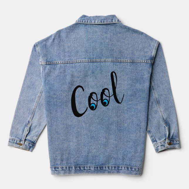 Cool Denim Jacket (Back)