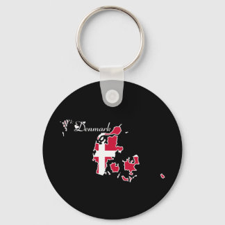 Cool Denmark Keychain