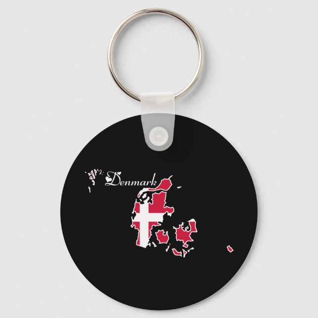 Cool Denmark Keychain (Front)