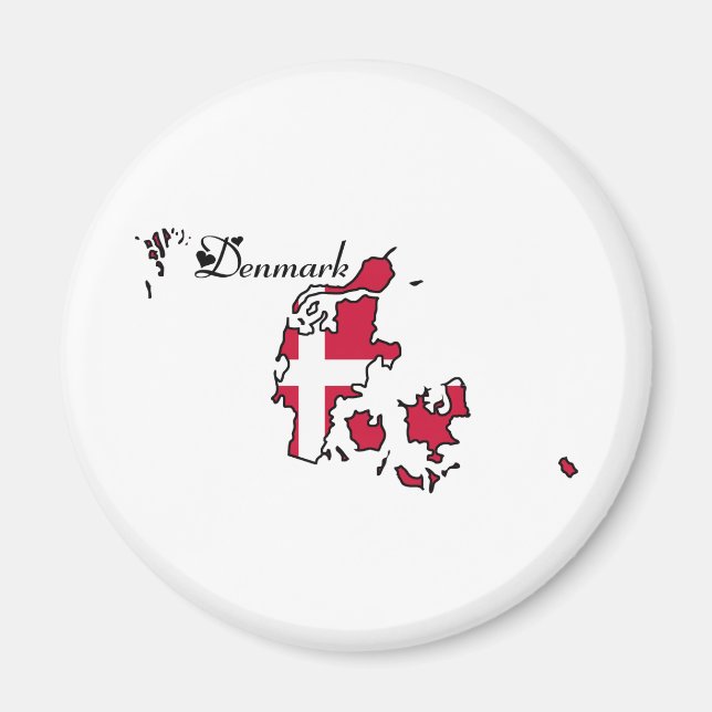 Cool Denmark Magnet (Front)