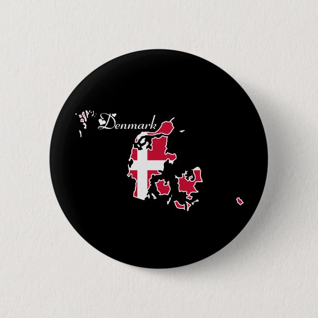 Cool Denmark Pinback Button (Front)