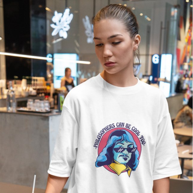 Cool Descartes Philosopher   T-Shirt (Creator Uploaded)