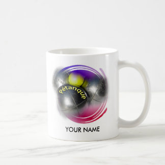 Cool design for steel Petanque balls Coffee Mug