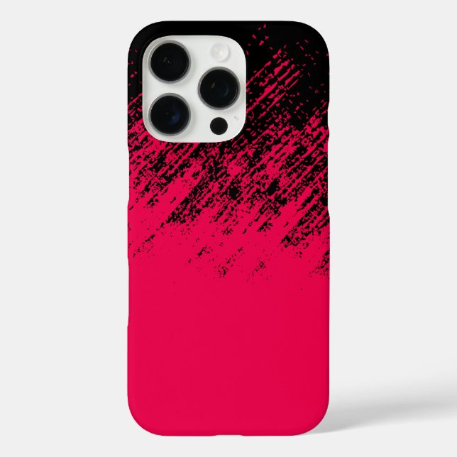 Cool Design in Black and Red Case-Mate iPhone Case (Back)