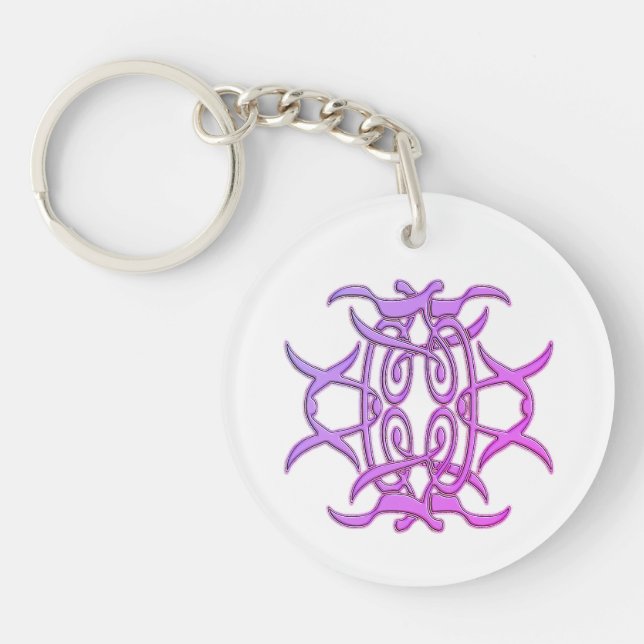 Cool Design Keychain (Front)