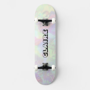 Cool Design Name Collectable Holographic Skateboard