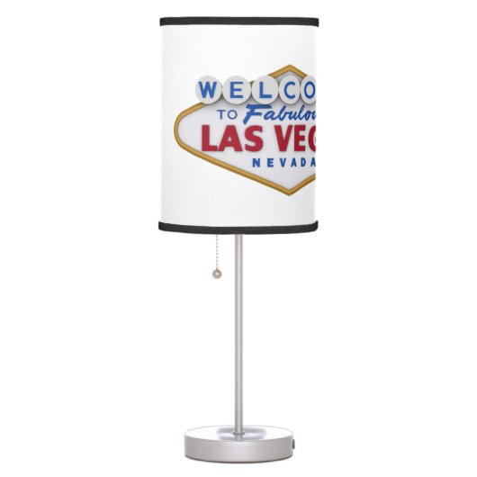 cool designer lamp welcome to las vegas (Right)