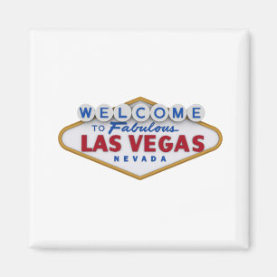 cool designer magnet welcome to las vegas