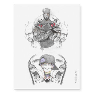 Cool designs temporary tattoos