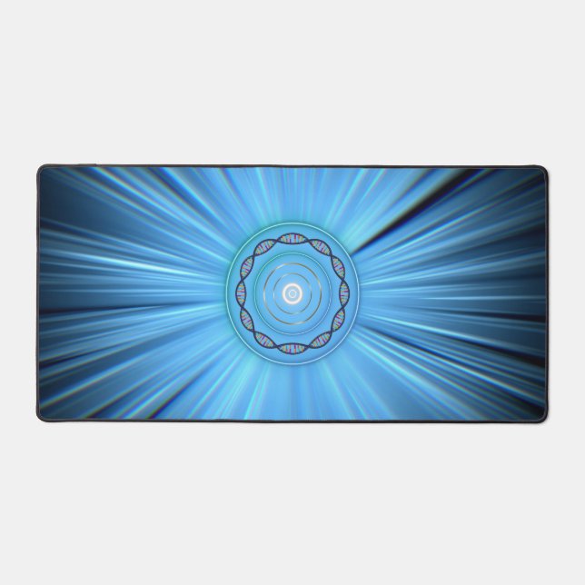 Cool desk mat for laptop and mouse (Front)