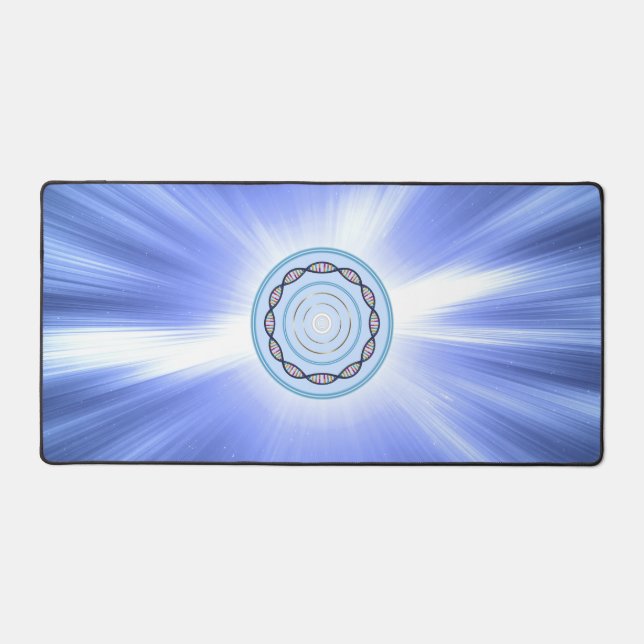 Cool desk mat for laptop and mouse (Front)