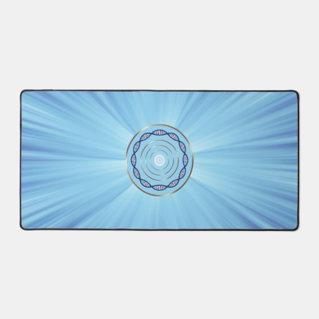 Cool desk mat for laptop and mouse (Front)