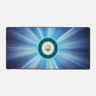 Cool desk mat for laptop and mouse