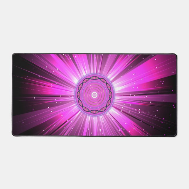 Cool desk mat for laptop and mouse (Front)