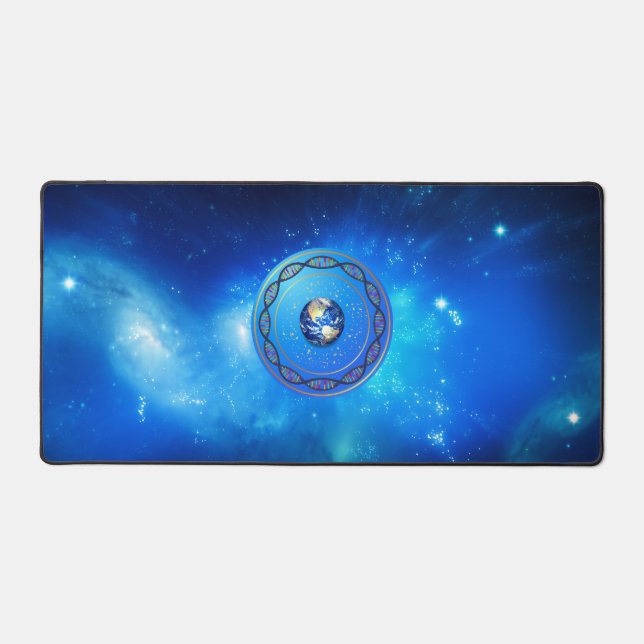 Cool desk mat for laptop and mouse (Front)
