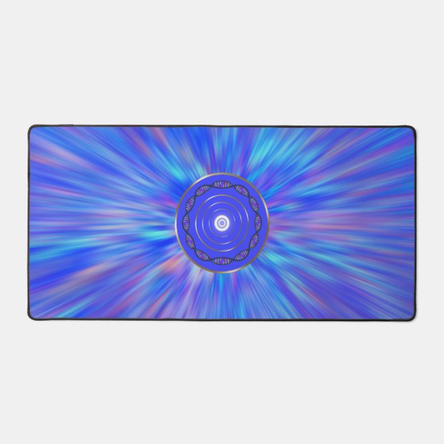 Cool desk mat for laptop and mouse (Front)