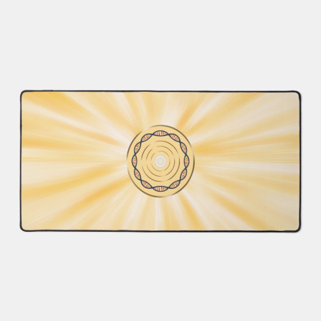 Cool desk mat for laptop and mouse (Front)