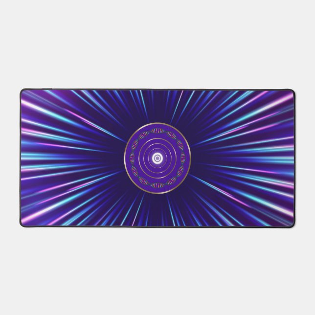Cool desk mat for laptop and mouse (Front)