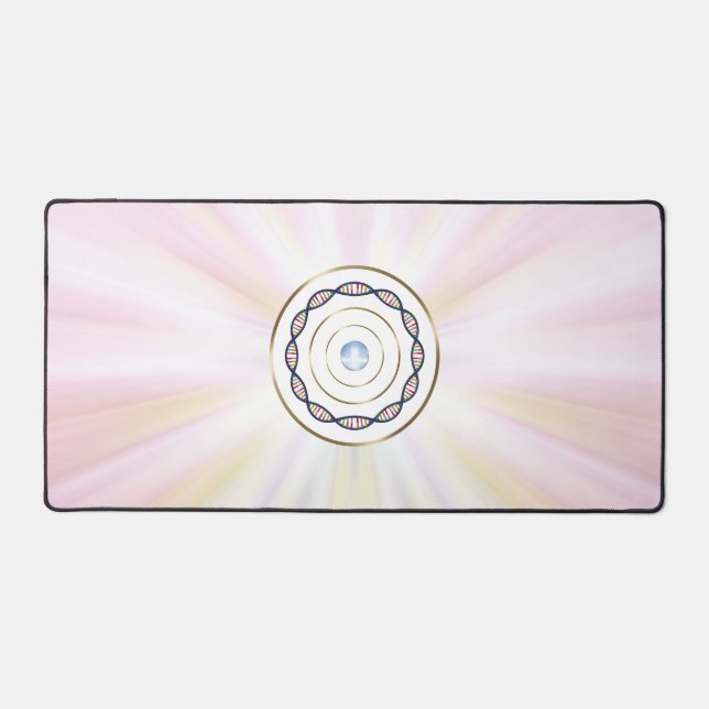 Cool desk mat for laptop and mouse (Front)